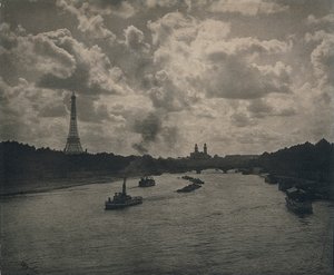 Parijs: de Seine door Alfred Stieglitz