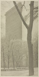 De Flatiron door Alfred Stieglitz