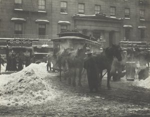 Het station door Alfred Stieglitz