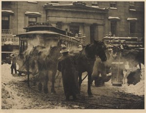 De terminal door Alfred Stieglitz