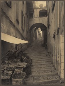 Via Fiori, Bellagio door Alfred Stieglitz