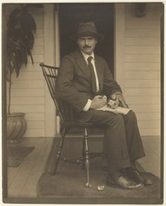 Waldo Frank door Alfred Stieglitz