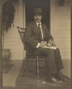Waldo Frank door Alfred Stieglitz