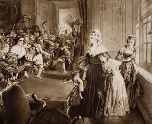 De Tuilerieën, 20 juni 1792, illustratie uit 