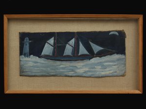 Trawler voor de kust van Cornwall, ca. 1930