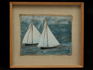 Twee Zeilboten, ca. 1930