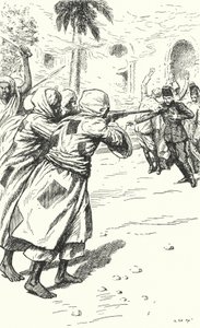 Moord op generaal Charles George Gordon door de Mahdisten, Khartoem, Soedan, 1885