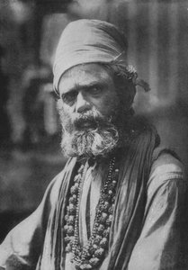 Een hindoe Sanywassi of religieuze asceet door Alfred William Amandus Plate