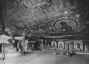Rangiri Rots Tempel, Dambulla door Alfred William Amandus Plate