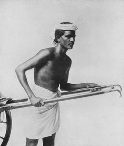 Riksja Coolie, ca. 1890, 1910
