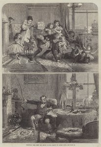 Kersttijd, eerste en tweede verdieping