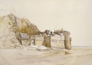 Mont St Michel: De Buitenpoort, c. 1876