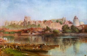 Windsor Castle door Alfred William Hunt