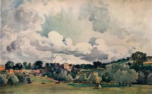 Kasteel Ludlow, ca. 1880