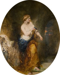 Lady Godiva, 1856 door Alfred Woolmer
