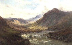 De watervallen bij Invergarry, Glen Till