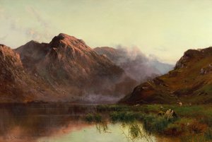 De jacht op watervogels Llyn Crafnaut