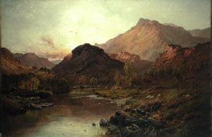 Vallei van Ben Nevis door Alfred de Breanski