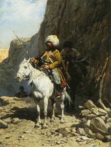 De Kozak door Alfred von Wierusz Kowalski