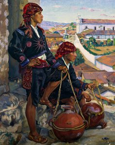 Waterdragers, Chichicastenango