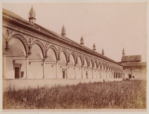 La Certosa di Pavia: De grote binnenplaats