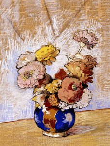 Stilleven met bloemen door Alfredo Ramos Martinez