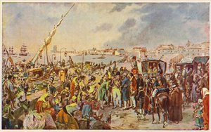 Jan van Braganza, Prins-Regent van Portugal, vertrekt naar Brazilië