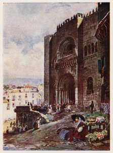 Oude stad van Coimbra, Portugal