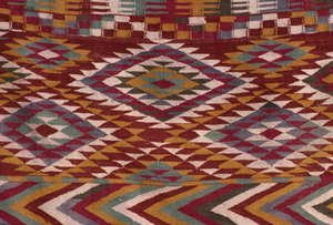 Tapijt uit de Mzab-vallei (wol) (detail)