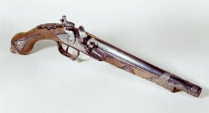 Pistool van Abd el-Kader (1808-83) (metaal)