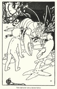 Illustratie voor De Waterkinderen door Charles Kingsley