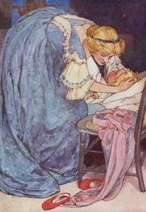 Slaap, lieve schat, huil niet! door Alice Bolingbroke (after) Woodward