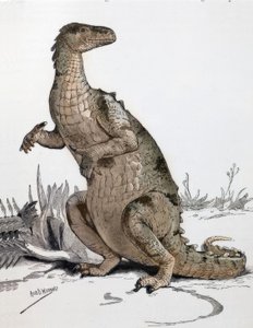 Iguanodon door Alice Bolingbroke Woodward