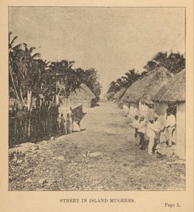 Straat op Isla Mujeres door Alice Dixon Le Plongeon