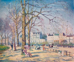 Lente in Hyde Park, c1910