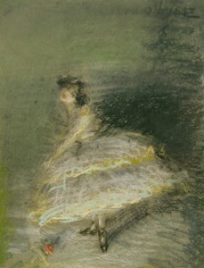 In crinoline door Alice Pike Barney