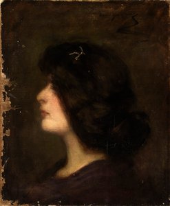 Laura op Vijftienjarige Leeftijd, 1894 door Alice Pike Barney