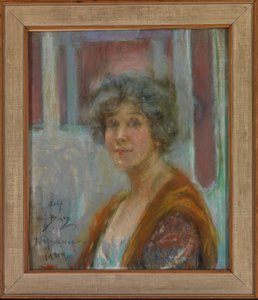 Zelfportret in 1924 door Alice Pike Barney