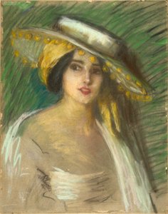 Spaanse fantasie III door Alice Pike Barney