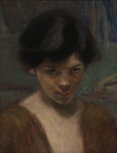 Studie Hoofd van een Jongen door Alice Pike Barney