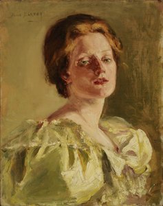 Studie in Auburn, 1904 door Alice Pike Barney