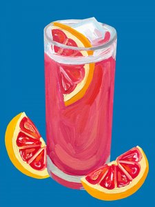 Roze grapefruitcocktail