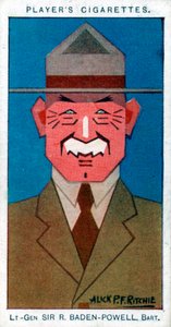 Robert Baden-Powell, 1e Baron Baden-Powell, 1926 door Alick P. F. Ritchie