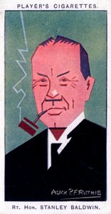 Stanley Baldwin, 1e Graaf Baldwin, Britse Premier door Alick P. F. Ritchie