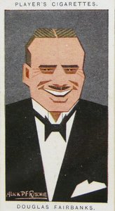 Douglas Fairbanks door Alick Penrose Forbes Ritchie