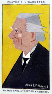 Herbert Henry Asquith door Alick Penrose Forbes Ritchie