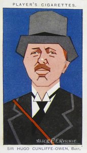 Sir Hugo Cunliffe-Owen door Alick Penrose Forbes Ritchie