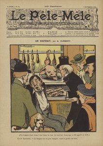 Un distrait. Illustratie voor Le Pele-Mele, 1902