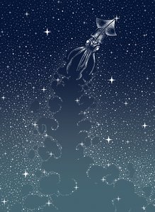 De opmars van de hemelse inktvis door Alirıza ÇAKIR