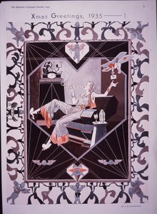 Art deco interieur door Alistair K. MacDonald